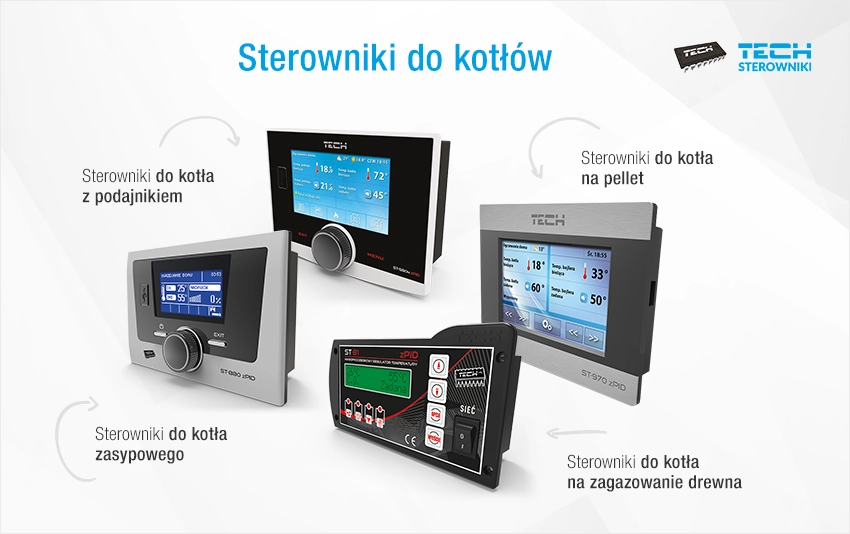 Sterowniki do kotł&oacute;w