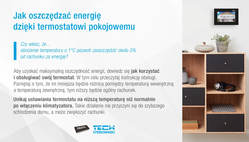 Jak oszczędzić energię dzięki termostatowi pokojowemu Jak oszczędzić energię dzięki termostatowi pokojowemu