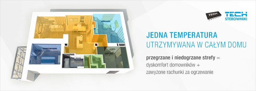 Jedna temperatura utrzymana w całym domu