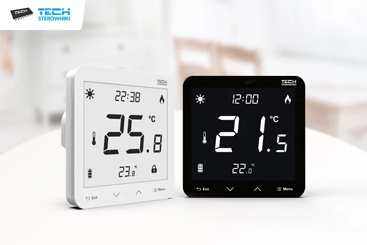Steruj temperaturą pomieszczenia i podłogi z nowym regulatorem podtynkowym ST-297v3