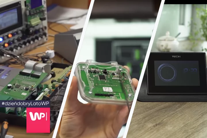 Zbigniew Urbański testuje urządzenia firmy TECH Sterowniki