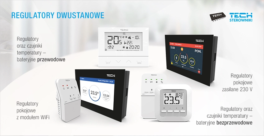 Regulatory dwustanowe