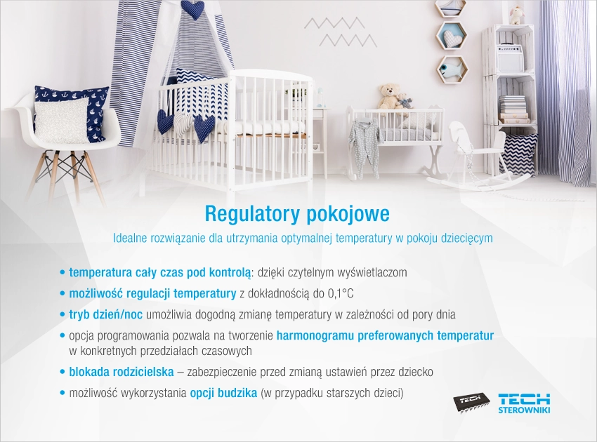 Regulatory pokojowe do pokoju dziecięcego Regulatory pokojowe do pokoju dziecięcego