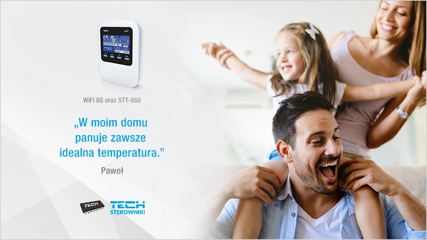 W moim domu panuje zawsze idealna temperatura