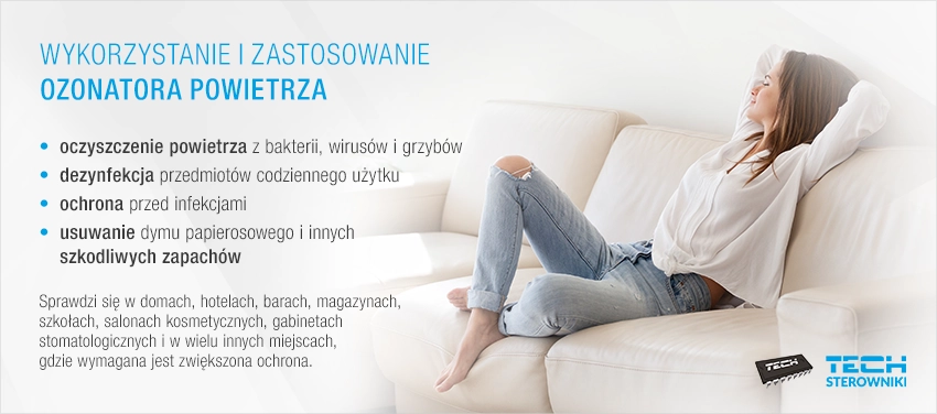 Wykorzystanie i zastosowanie ozonatora powietrza