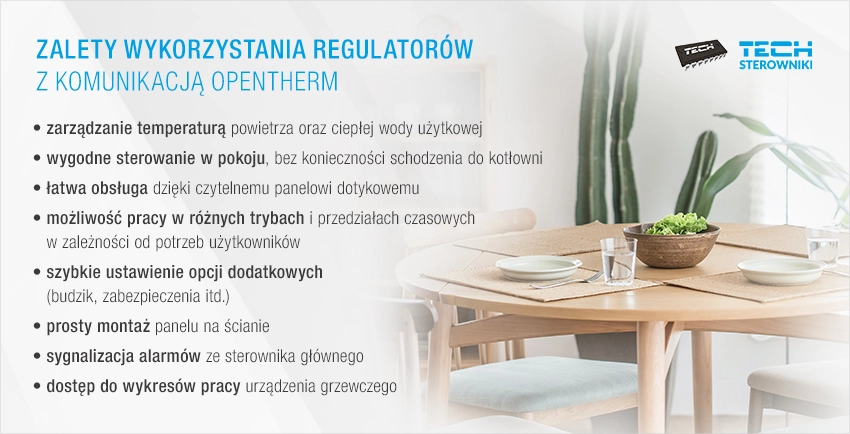 Zalety wykorzystania regulatorów z komunikacją OpenTherm