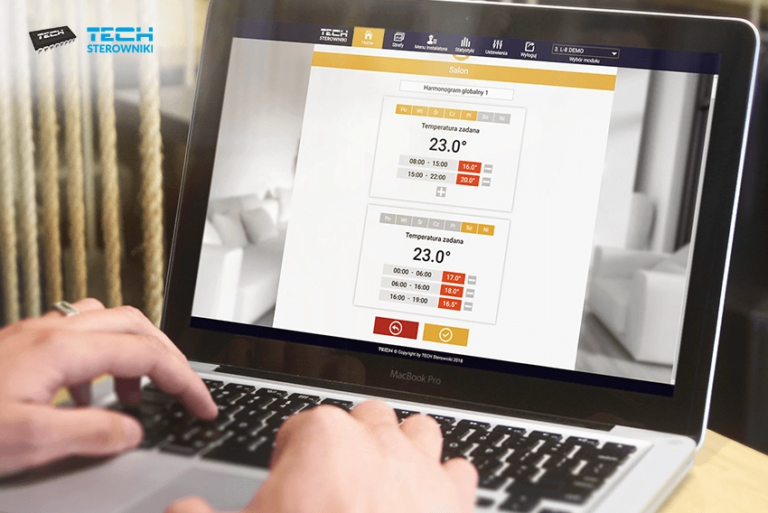 Zarządzanie ogrzewaniem przez internet - wyższy poziom