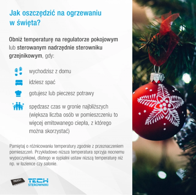 Jak oszczędzić na ogrzewaniu w święta